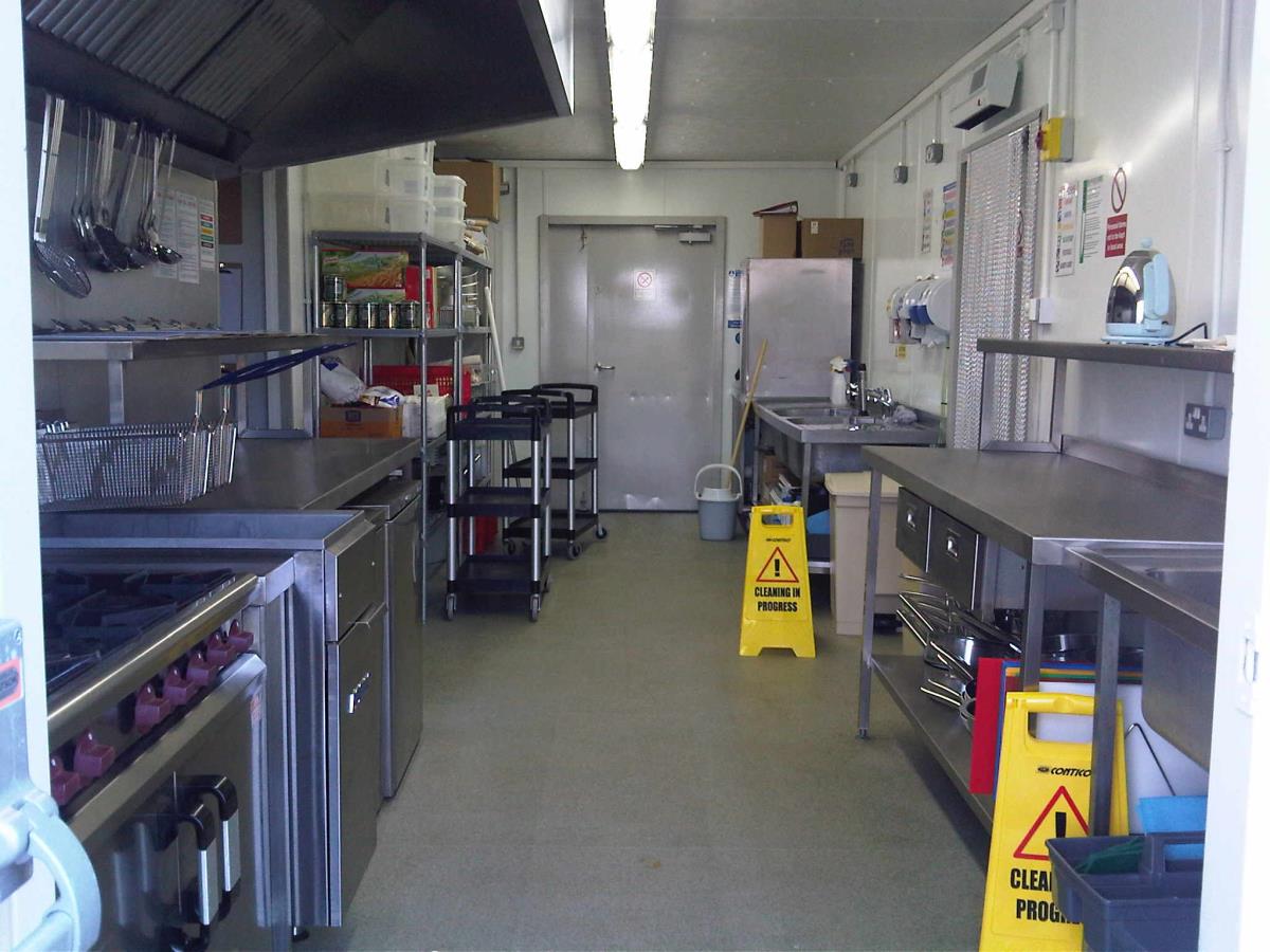 Hotel chain training kitchen facility for budding chefs.